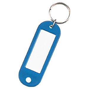 (まとめ) サンケーキコム ネームホルダー 青NM-0 1パック（50個）  【×10セット】