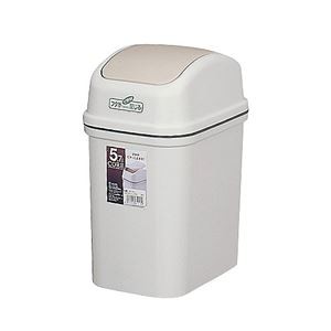 (まとめ) アスベル コア・スウィング 5.7L ベージュ 1台  【×10セット】