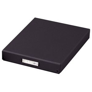 (まとめ) リヒトラブ デスクトレー A3 ブラックA-718 1個  【×10セット】