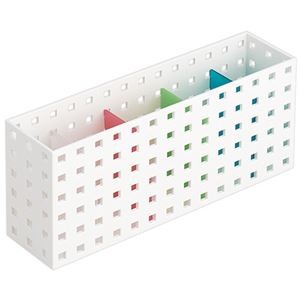 (まとめ) 吉川国工業所 マルチスタンドホワイト／ミックス CB-9028S（WM） 1個  【×10セット】