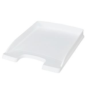 (まとめ) ライツ レタートレー スリム ホワイトA4 5237-10-01 1個  【×10セット】