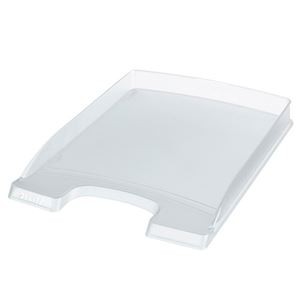 (まとめ) ライツ レタートレー スリム クリアA4 5237-10-03 1個  【×10セット】