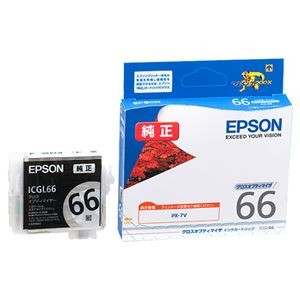 (まとめ) エプソン EPSON インクカートリッジ グロスオプティマイザ ICGL66 1個  【×10セット】