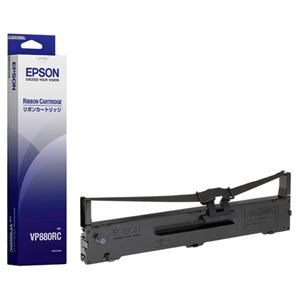 エプソン EPSON リボンカートリッジ 黒 VP880RC 1本 【×10セット】
