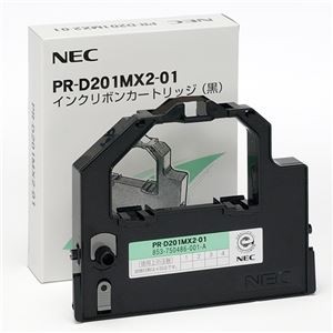 NEC インクリボンカートリッジ 黒 PR-D201MX2-01 1本 【×10セット】