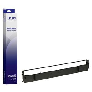 エプソン EPSON リボンカートリッジ #7754 黒 7Q1VP13K 1本 【×10セット】