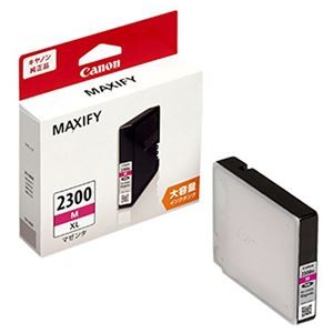 (まとめ) キヤノン インクタンクPGI-2300XLM マゼンタ(大容量) 9263B001 1個  【×10セット】