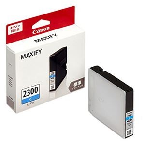(まとめ) キヤノン インクタンクPGI-2300C シアン 9298B001 1個  【×10セット】
