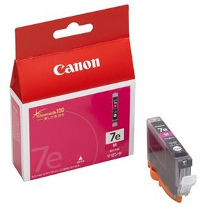 (まとめ) キヤノン Canon インクタンク BCI-7eM マゼンタ 0366B001 1個  【×10セット】