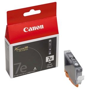 (まとめ) キヤノン Canon インクタンク BCI-7eBK ブラック 0364B001 1個  【×10セット】