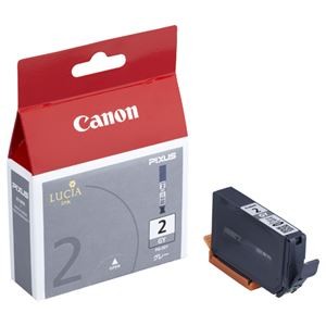 (まとめ) キヤノン Canon インクタンク PGI-2GY グレー 1032B001 1個  【×10セット】