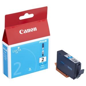 (まとめ) キヤノン Canon インクタンク PGI-2C シアン 1025B001 1個  【×10セット】