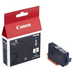 (まとめ) キヤノン Canon インクタンク PGI-2MBK マットブラック 1023B001 1個  【×10セット】