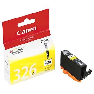 (まとめ) キヤノン Canon インクタンク BCI-326Y イエロー 4538B001 1個  【×10セット】