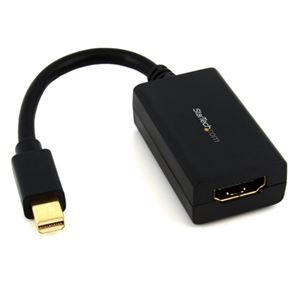 (まとめ) StarTech MiniDisplayPort-HDMI変換アダプタ(黒) MDP2HDMI 1個 【×10セット】