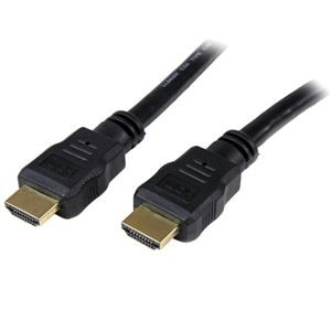 (まとめ) StarTechハイスピードHDMIケーブル HDMI-HDMIケーブル 4k対応 ブラック 2m HDMM2M 1本 【×10セット】