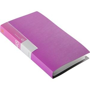 (まとめ) バッファローCD&DVDファイルケース ブックタイプ 48枚収納 ピンク BSCD01F48PK 1個 【×30セット】