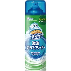 (まとめ) ジョンソン スクラビングバブル 激泡ガラスクリーナー 480ml 1本  【×30セット】