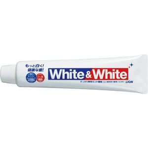 (まとめ) ライオン ホワイト＆ホワイトライオン ハミガキ 150g HMWE*P 1本  【×30セット】