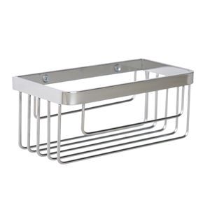 ワイヤートレー/建築金物 【M型】 W200×H85×D100mm ステンレス 浴室可 〔業務用 建材 建築金具〕