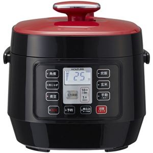 マイコン電気圧力鍋 レッド KSC3501R