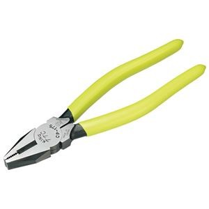 （まとめ）ツノダ ペンチ 175mm CP-175（×20セット）