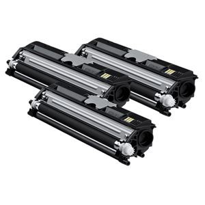 コニカミノルタ大容量 ブラックトナーカートリッジ バリューパック TVP1600K 1箱（3個）