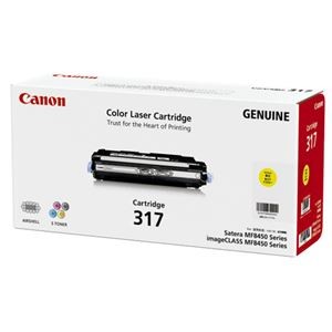 キヤノン トナーカートリッジ 317CRG-317YEL イエロー 2575B003 1個