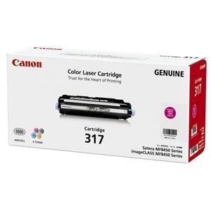 キヤノン トナーカートリッジ 317CRG-317MAG マゼンタ 2576B003 1個
