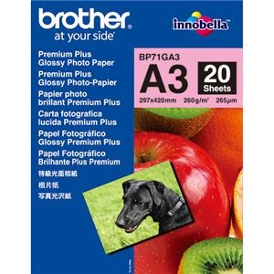 ブラザー 写真光沢紙 A3BP71GA3 1冊（20枚）