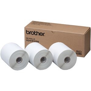 ブラザー RDロール プレカット紙ラベルラベルサイズ102×50mm 829枚/ロール RD-S03J1 1パック（3ロール）