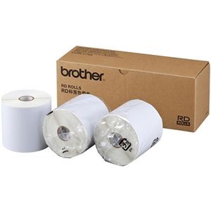ブラザー RDロール 長尺紙テープ90mm幅×44m巻 RD-S08J2 1パック（3ロール）