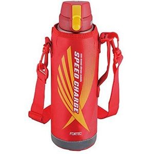 和平フレイズ フォルテック・スピードワンタッチ栓ダイレクトボトル 1.0L レッド RH-1425 1本