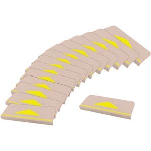 サンコー 折り曲げ付階段マット三角マーク付 KD-80 1パック（15枚）