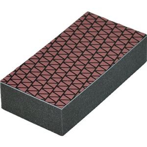 TRUSCO ガラス・鏡クリーナーパッドハードタイプ 50mm×100mm TGCP-5010-HG 1個