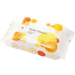 TANOSEE トイレクリーナー重曹＆セスキ シトラスオレンジの香り 1セット（1200枚：30枚×40パック）