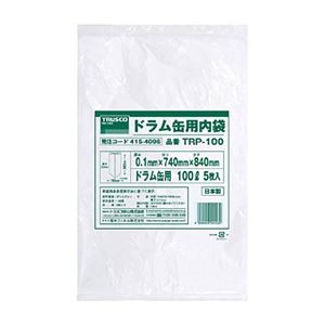 TRUSCO ドラム缶用 内袋 100LTRP-100 1パック（5枚）