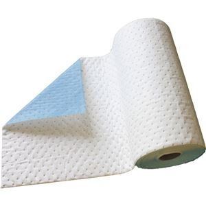 TRUSCOフィルム裏地付き油吸収シート 油専用 ロールタイプ 幅600mm TOAM-620 1巻