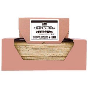 TRUSCO ケミカルドライシート380×480 TCDS-3848 1箱（50枚）