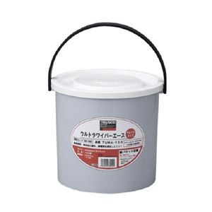 TRUSCOウルトラワイパーエースバケット シートサイズ260×250mm ホワイト TUWA-150 1個