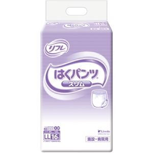 リブドゥコーポレーション リフレはくパンツ スリムタイプ LL 1セット（96枚：16枚×6パック）