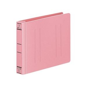（まとめ）コクヨ フラットファイル（PPワイド）B6ヨコ 250枚収容 背幅30mm ピンク フ-HW18NP 1セット（10冊）【×2セット】