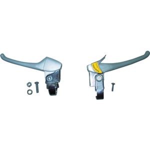 （まとめ）TRUSCO THR-5503用ブレーキレバー 左右セット THR-5503BKE 1組【×2セット】