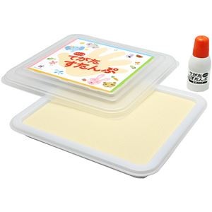 （まとめ）シヤチハタ てがたすたんぷセットオレンジ HT-AS-OR 1パック【×5セット】