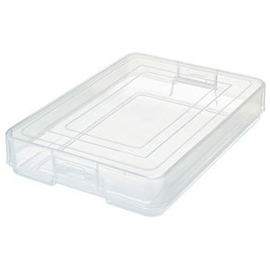 （まとめ）TANOSEE PPデスクトレーA4クリアホルダー対応 1個【×5セット】