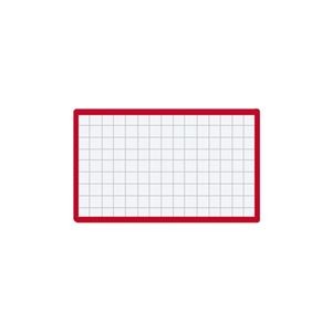 （まとめ）コクヨ マグネット見出し 43×74mm赤 マク-403R 1セット（10個）【×5セット】