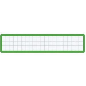 （まとめ）コクヨ マグネット見出しカード寸法19×105mm 緑 マク-411G 1セット（10個）【×5セット】