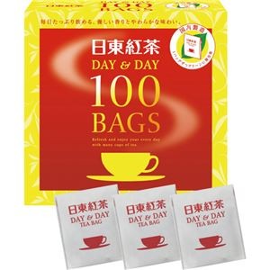 （まとめ）日東紅茶 デイ＆デイティーバッグ 1.8g 1セット（300バッグ：100バッグ×3箱）【×5セット】【代引不可】