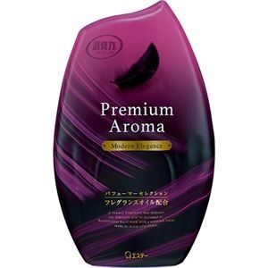 （まとめ）エステー お部屋の消臭力 PremiumAroma モダンエレガンス 400ml 1セット（3個）【×5セット】