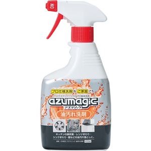 （まとめ）アズマ工業 アズマジック 油汚れ洗剤CH862 400ml 1本【×5セット】